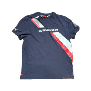 BMW Motorsport Men T Shirt navy Puma sport lifestyle